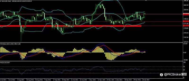 PRCBroker:20220112 今日汇评