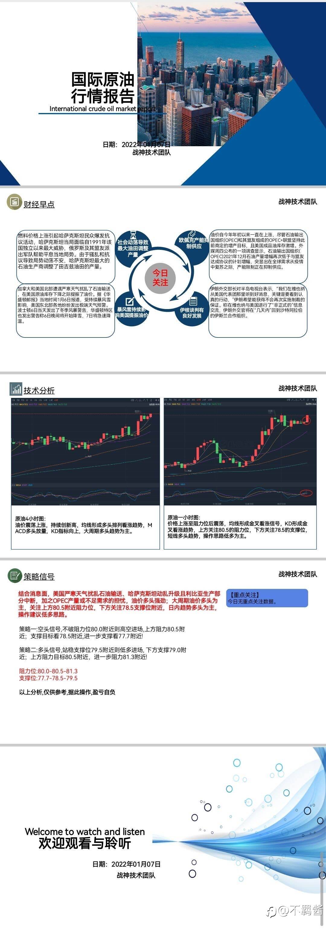 1.7早评