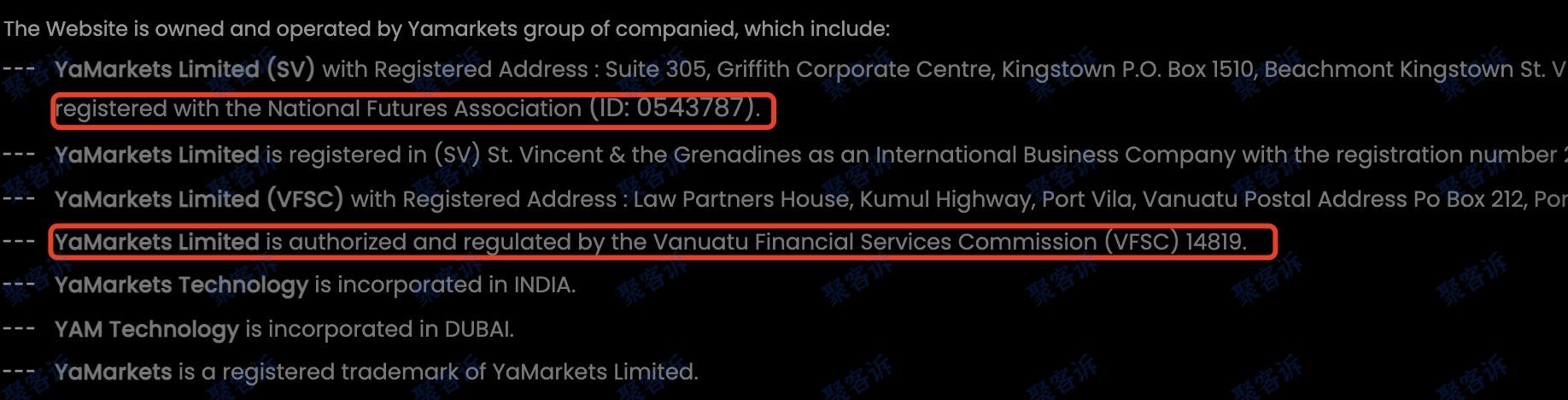 YaMarkets监管作假:梁静茹给的勇气?