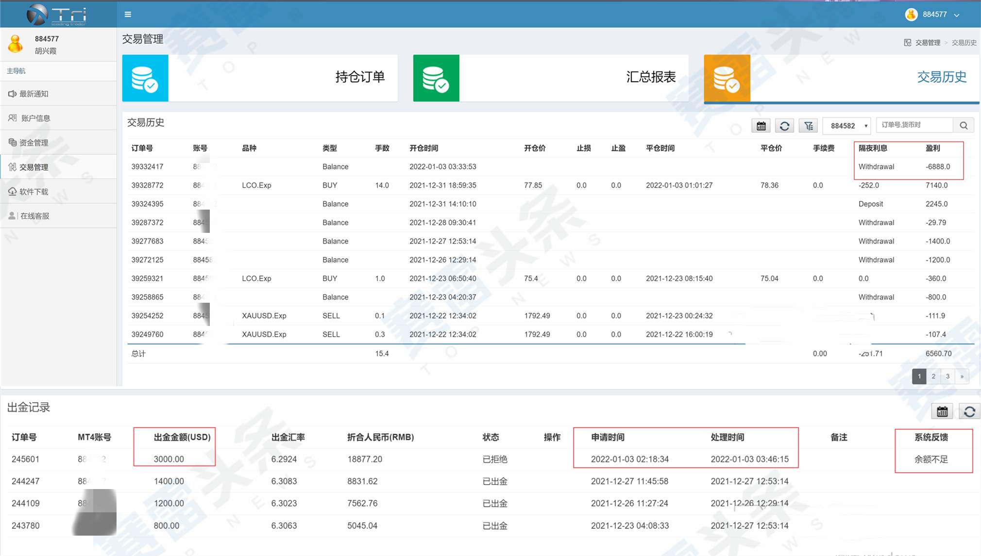 盈利拿不到、本金不让出 ,TRI拓利“不讲武德”！