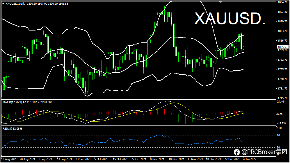 PRCBroker:20220104 今日汇评