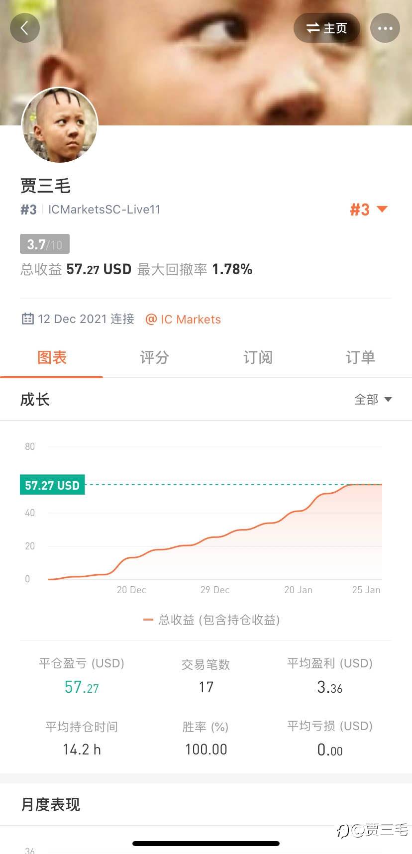 3号账户自己跟自己17连赢