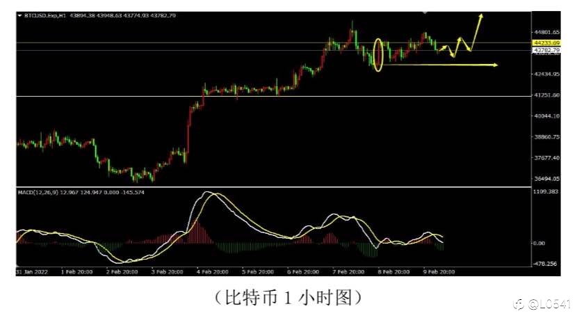 原油 白银 比特币 美加 分析✅