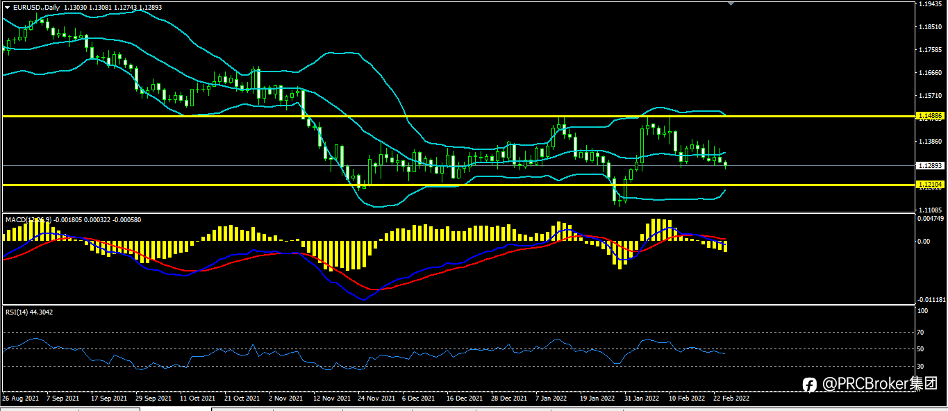 PRCBroker:20220224 今日汇评