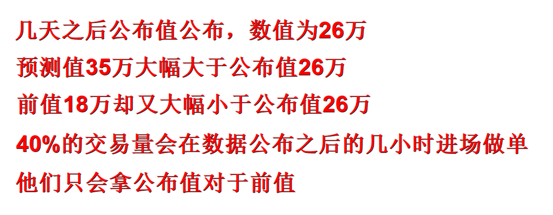 外汇黄金作手 经济数据8-前值、预测值、公布值7