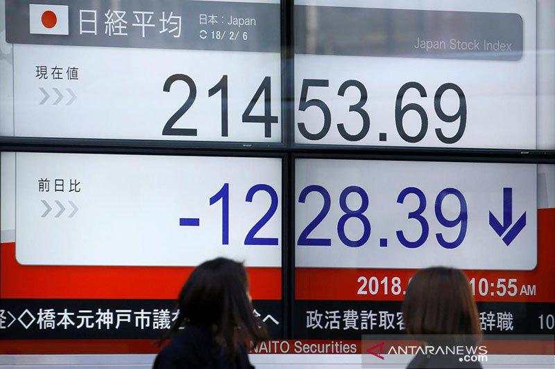 Indeks Nikkei pangkas rugi awal, setelah Menlu AS-Rusia akan bertemu