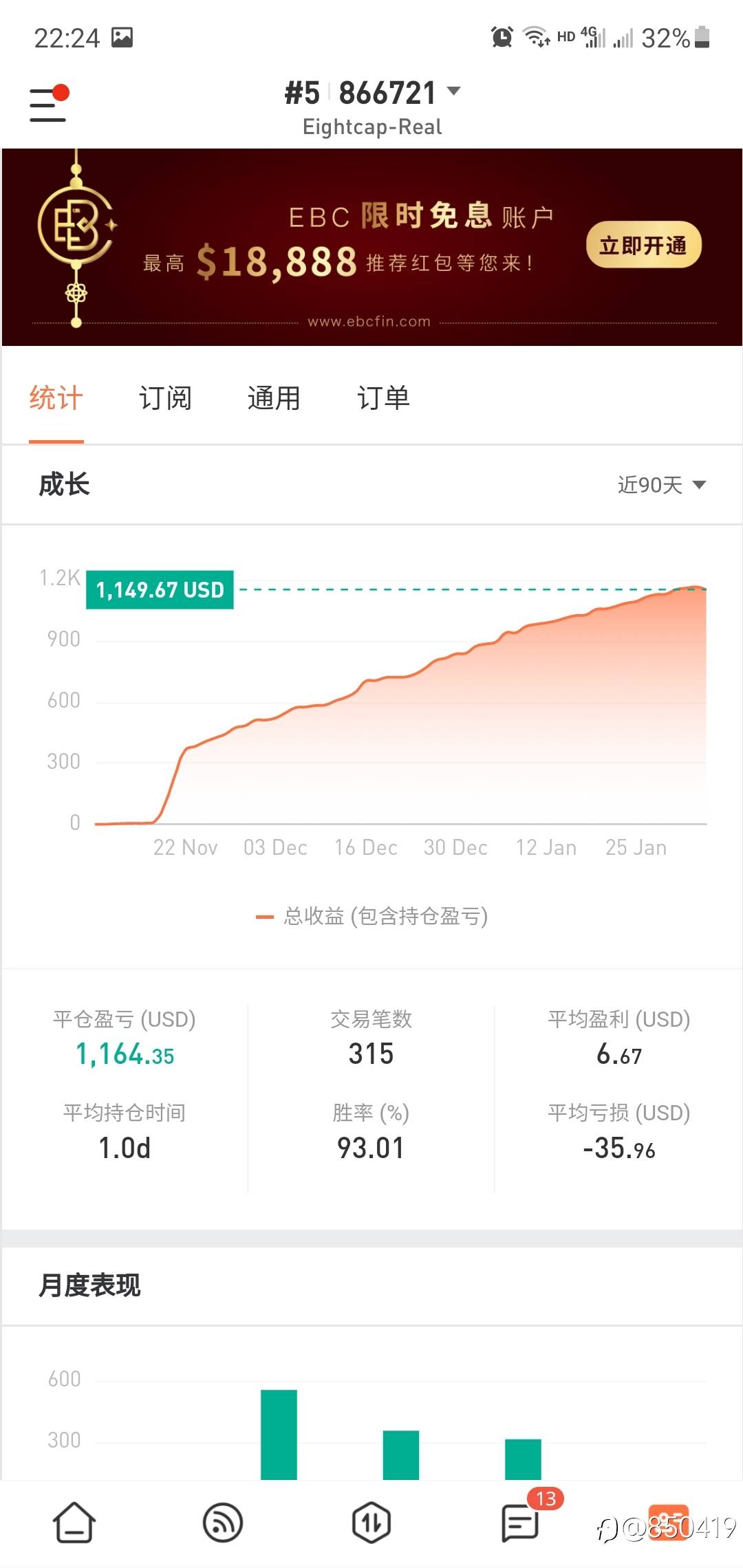 免费订阅