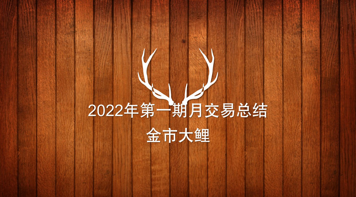 金市大鲤：2022年第一期月交易总结