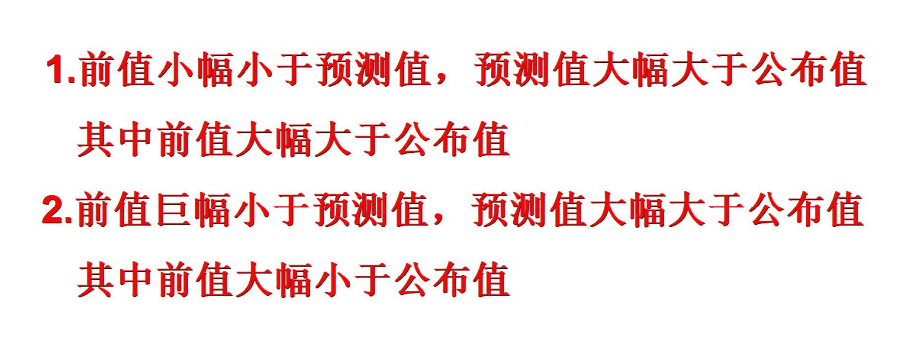 外汇黄金作手 经济数据8-前值、预测值、公布值7