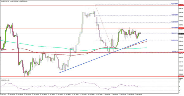 USD/CHF Struggles Ahead of US CPI Report