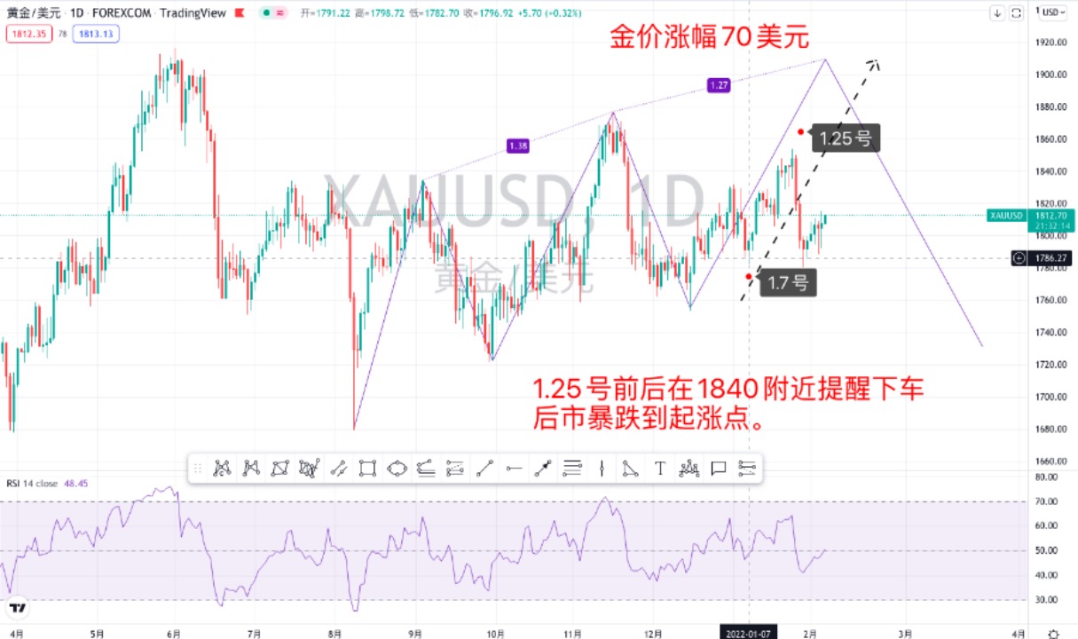 金市大鲤：2022年第一期月交易总结
