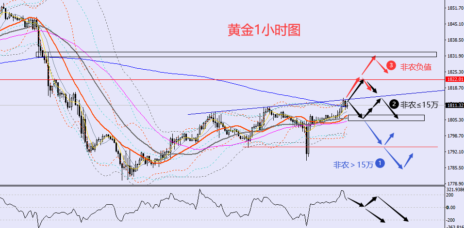 老黑策略：2.4非农行情预期分析策略