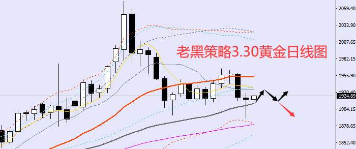 老黑策略：3.30外汇、黄金、原油分析策略