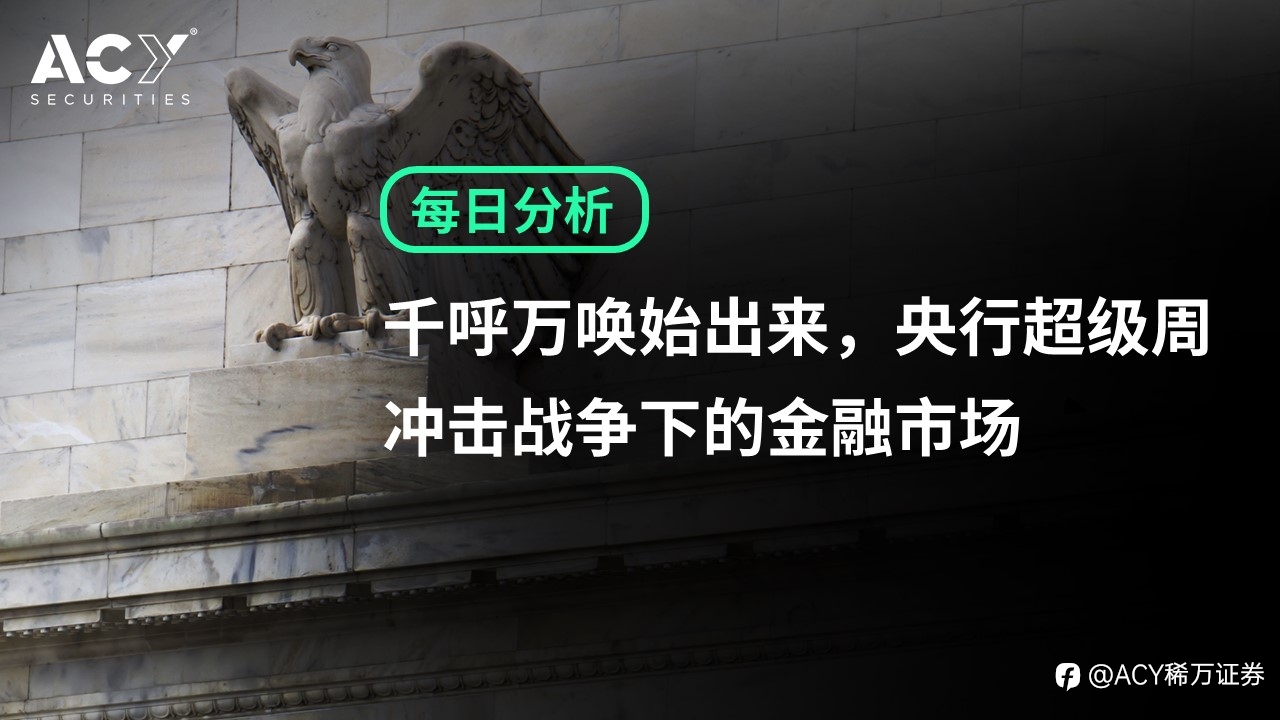 【ACY证券】千呼万唤始出来，央行超级周冲击战争下的金融市场