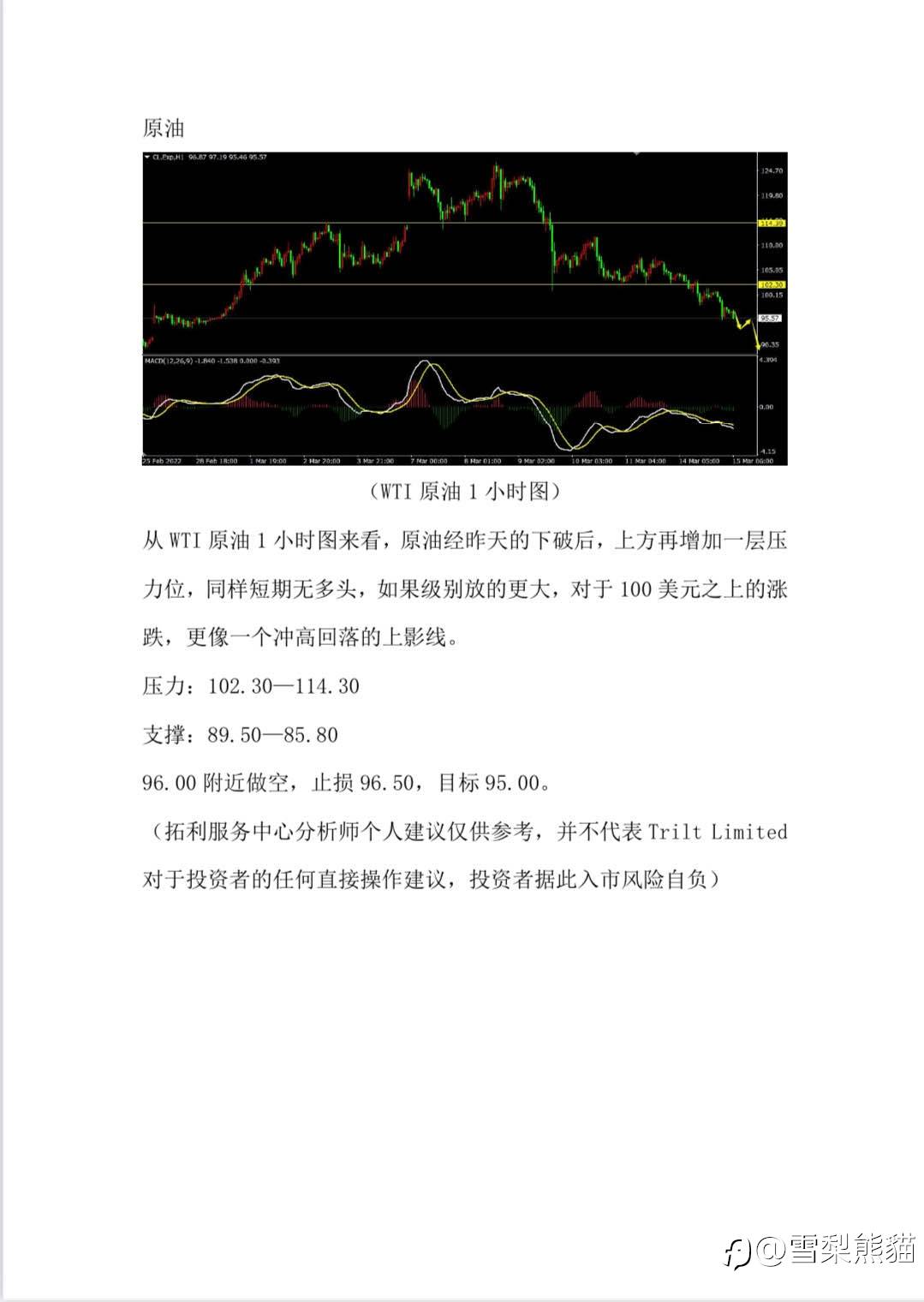 15/3拓利汇评
