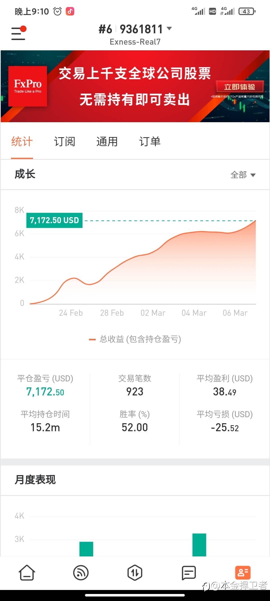 止盈 出金