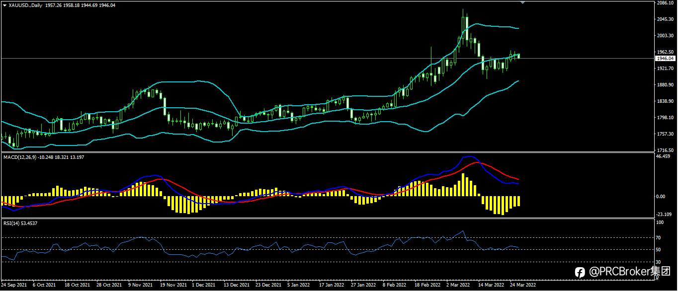 PRCBroker：20220328 今日汇评