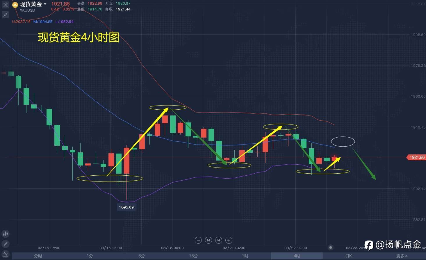 现货黄金多单分析