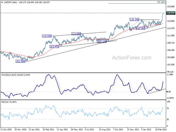 USD/JPY Daily Outlook