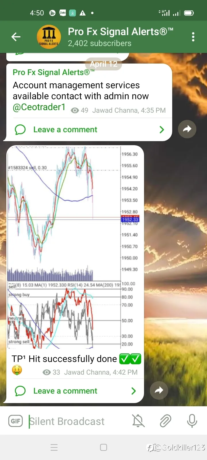 feed image