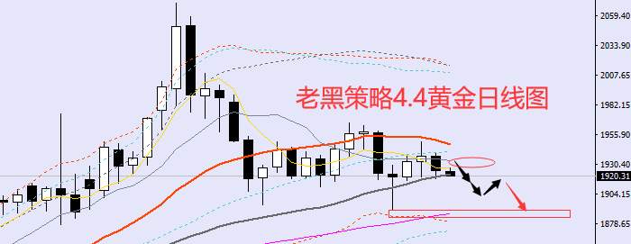 老黑策略：4.4外汇、黄金、原油分析策略