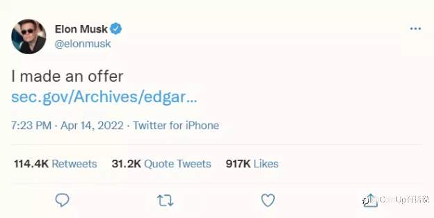 世界首富马斯克花费430亿美元收购Twitter，是为了言论自由还是另有企图？