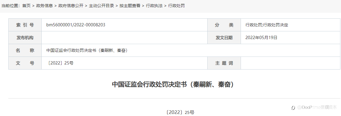 行业动态 | 5000万内幕交易鑫茂科技不转反亏,网红富二代被罚60万