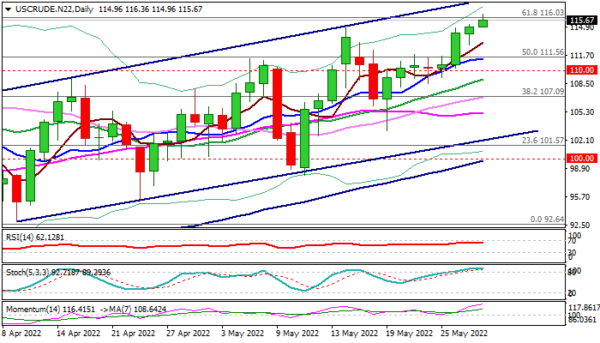 WTI Oil Hits 9-Week High as Traders Focus on EU Meeting on Russian Sanctions