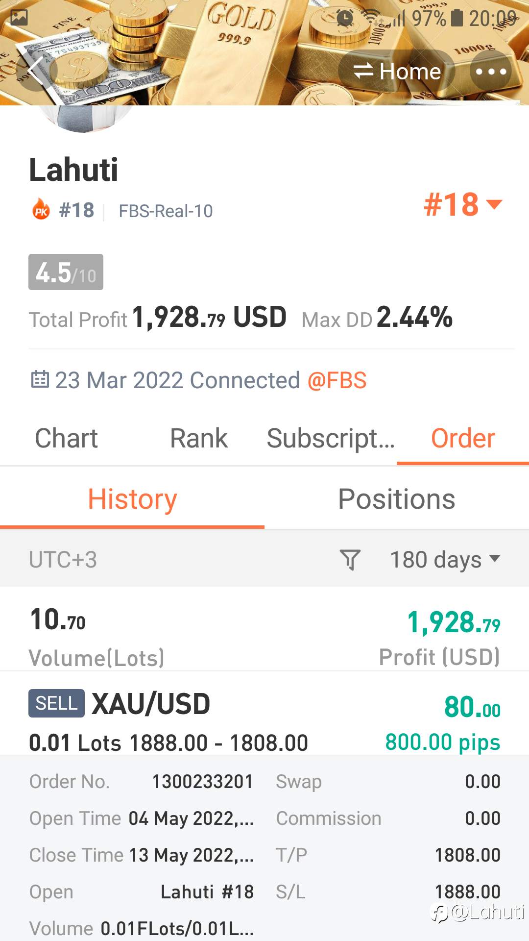 TRADE VÀNG XAU/USD NGÀY 14/5