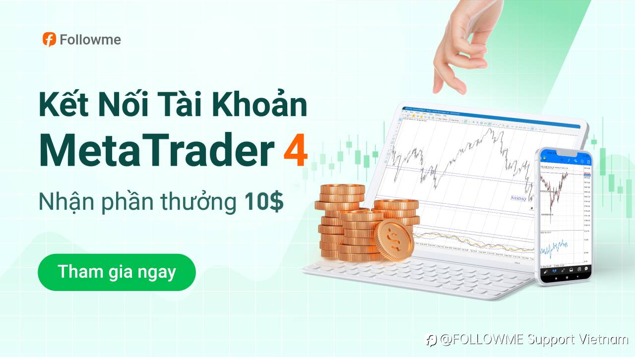 Chỉ Cần Kết Nối Tài Khoản MT4 - Nhận Ngay 100 FCOIN!