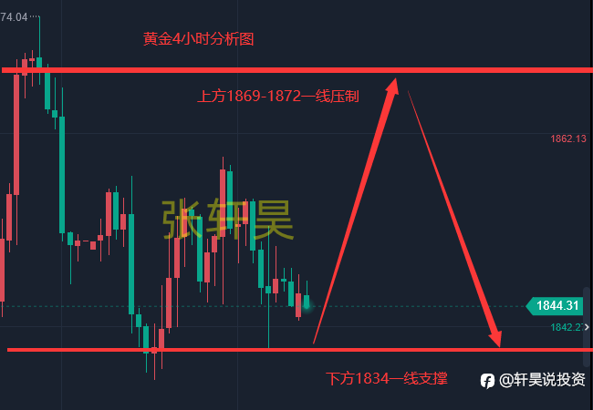 张轩昊:6.10黄金震荡一天 今晚CPI来袭 将有重头戏!