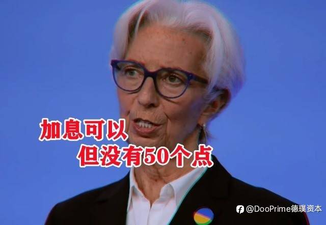 行业动态 | 欧洲央行行长拉加德：计划7月加息25个基点