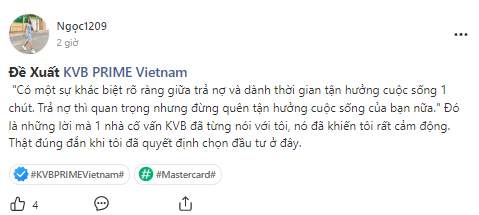 Nhận Xét Về KVB PRIME - Ẵm Ngay Giải Thưởng Lên Đến 250 FCOIN!