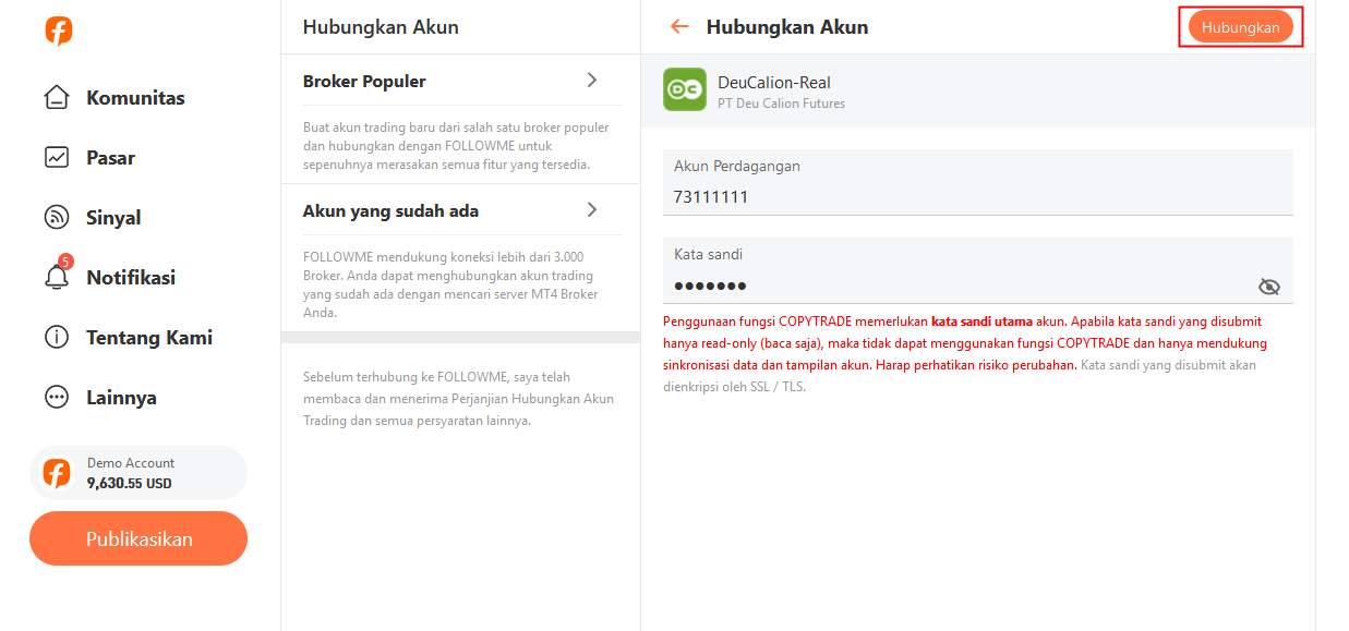 Perkenalan Tentang Fitur di FOLLOWME