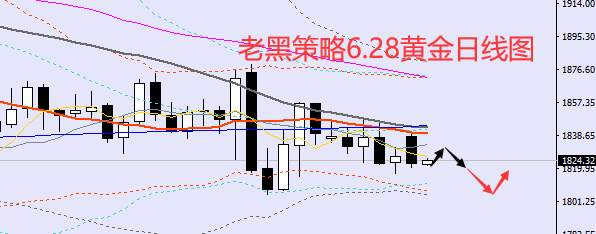 老黑策略：6.28外汇、黄金、原油分析策略