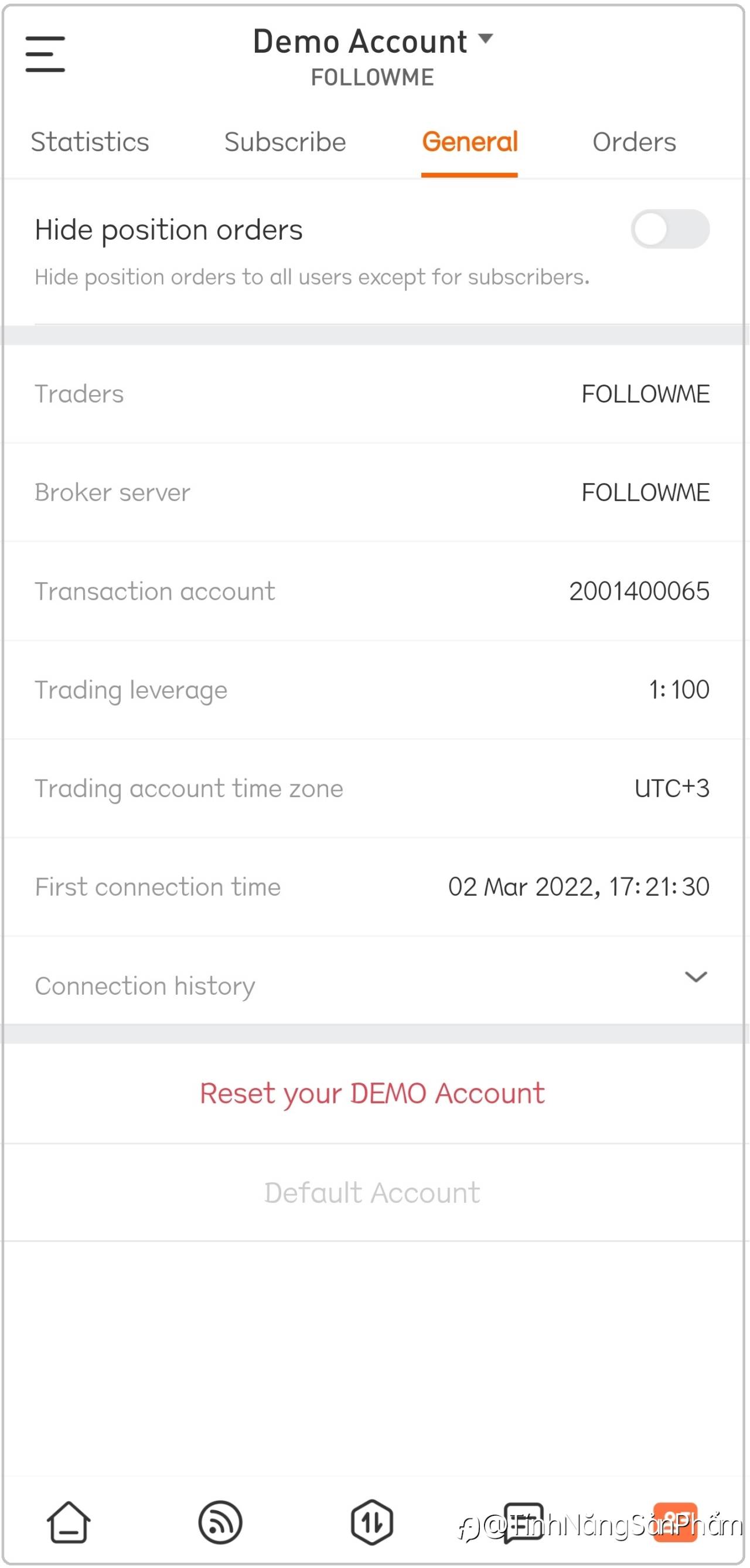 Cập Nhật FOLLOWME: Mô-đun Dữ Liệu Mới Đã Được Thêm Vào, Hỗ Trợ Đặt Lại Tài Khoản DEMO