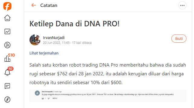 Member DNA Pro Akan Terus Mengejar Sampai ke Kejaksaan!