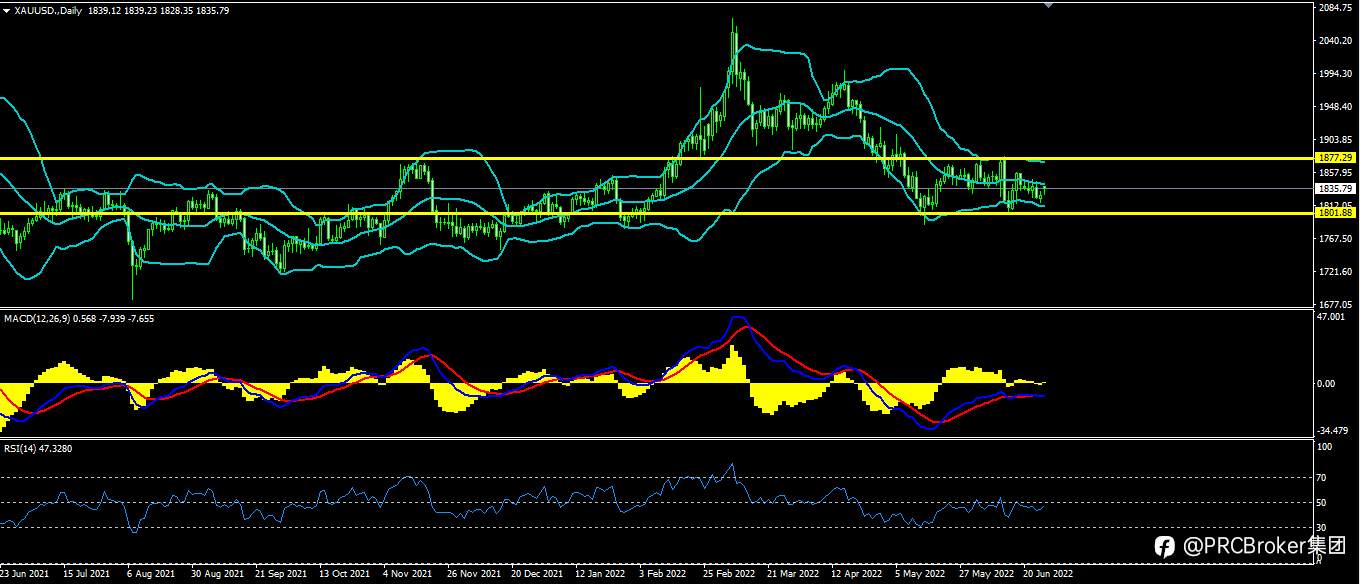 RCBroker：20220627 今日汇评