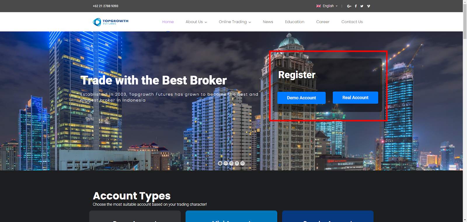 Ulasan Pialang Berjangka: Topgrowth Futures, Reach Your Future