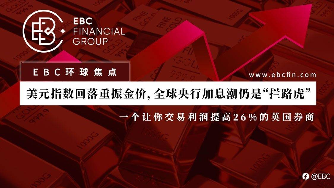 EBC环球焦点 | 美元指数回落重振金价，全球央行加息潮仍是“拦路虎”