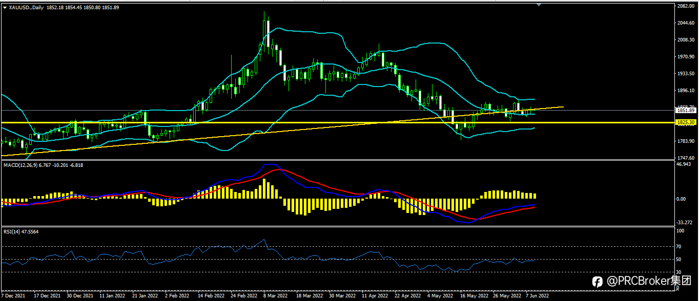 PRCBroker:20220609 今日汇评