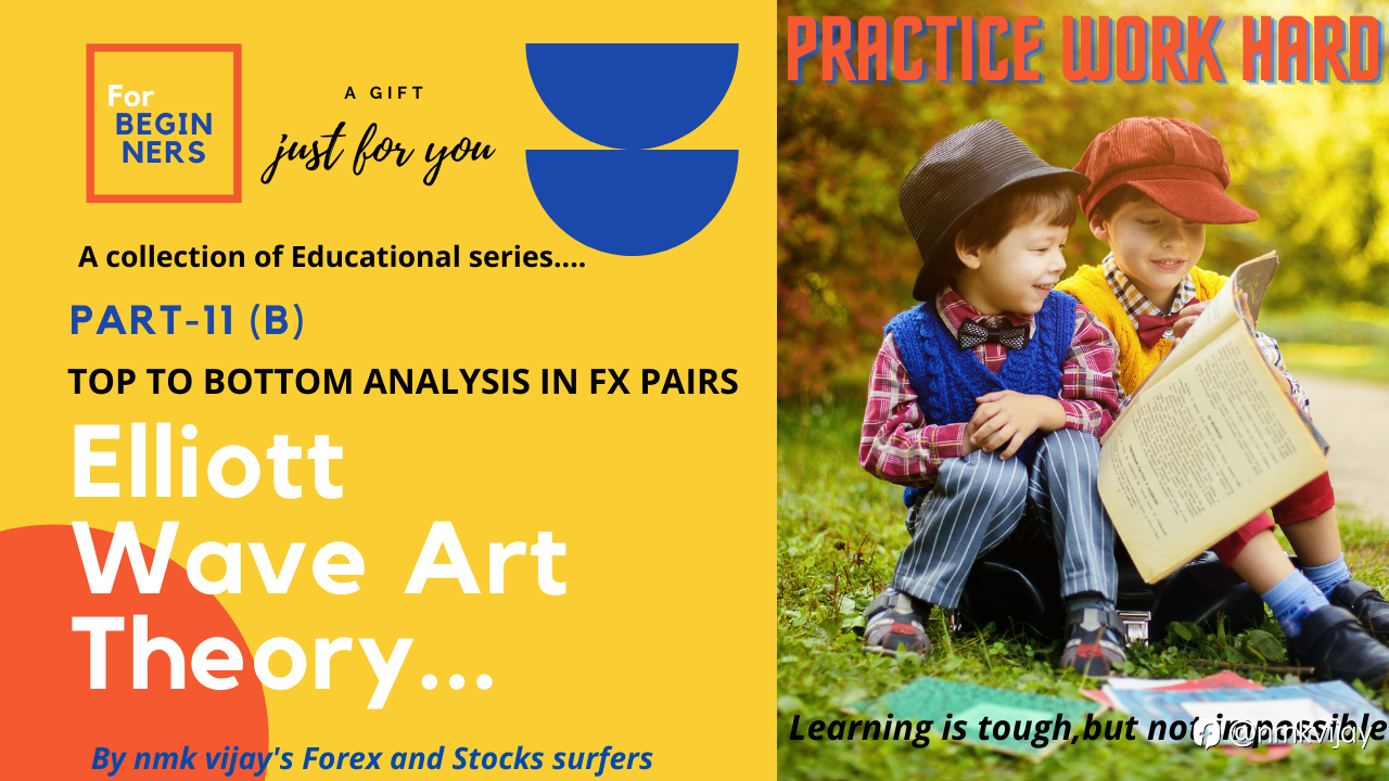 Wednesday Workshop: PART 11 (b) Top to Bottom Analysis Using Elliott Wave Theory -Educational Series For Beginners