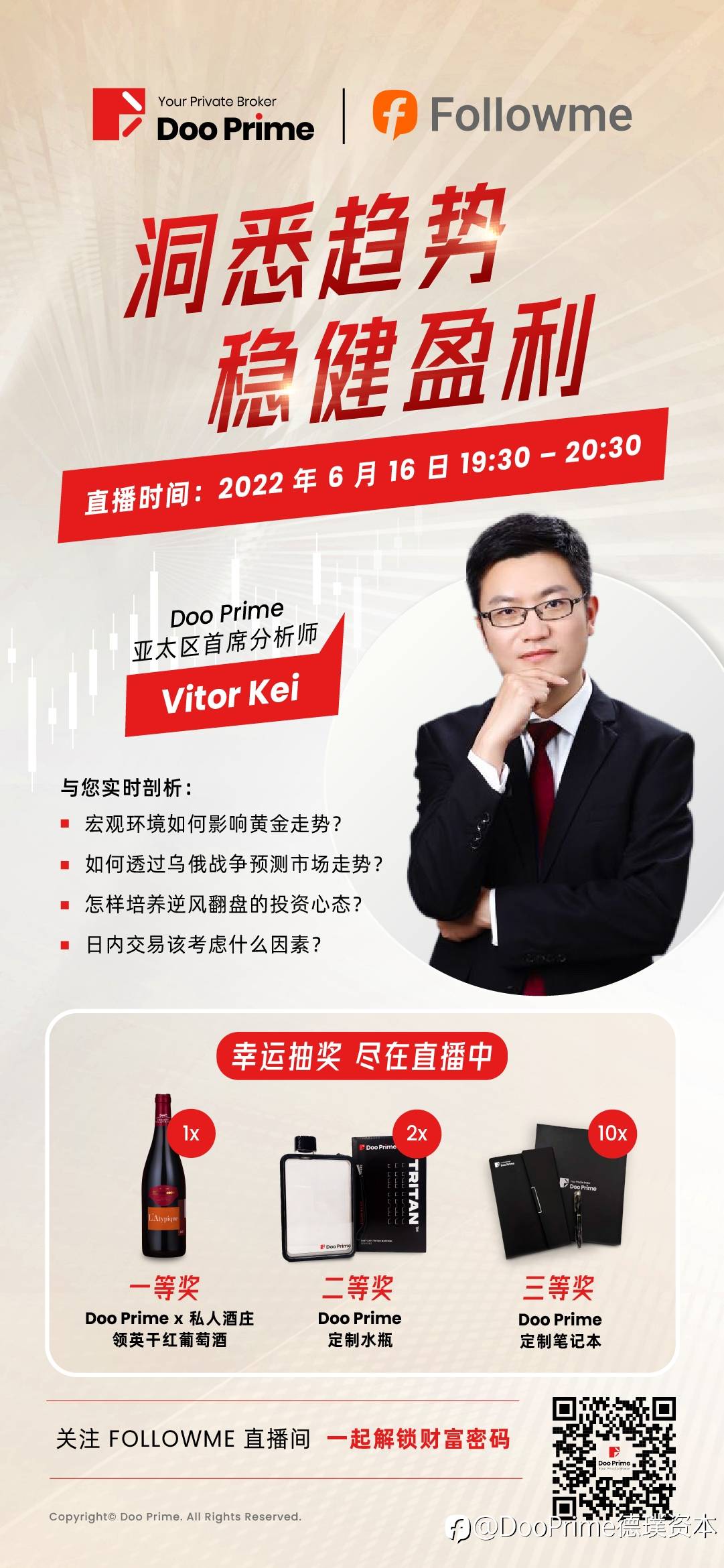 直播回顾 | Doo Prime 亚太区首席分析师与您在线探讨未来交易策略最优解
