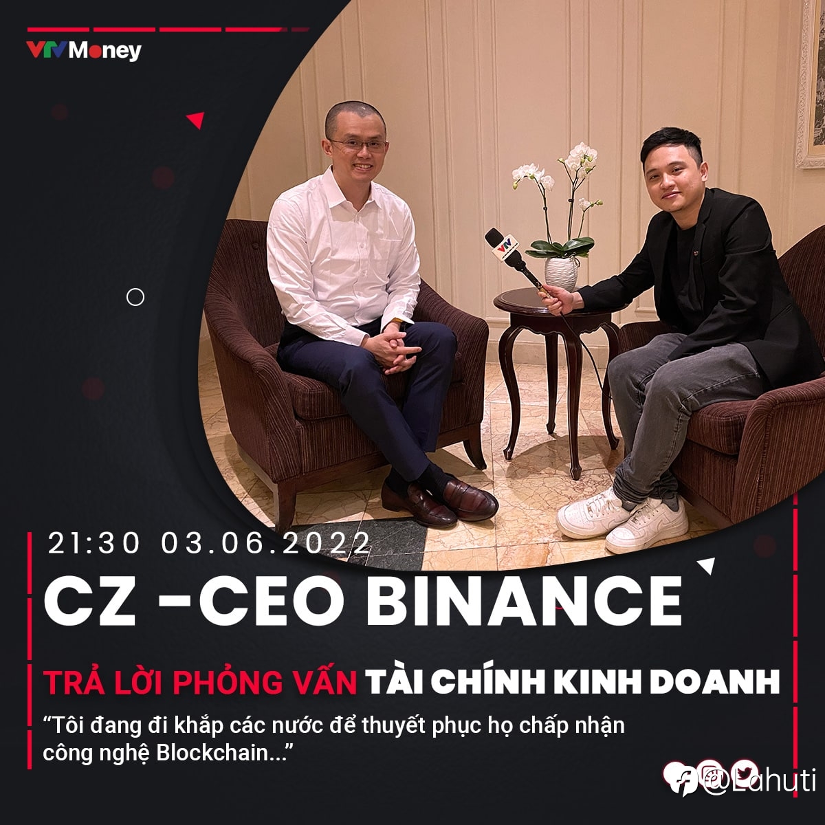 CEO sàn Binance đến VN