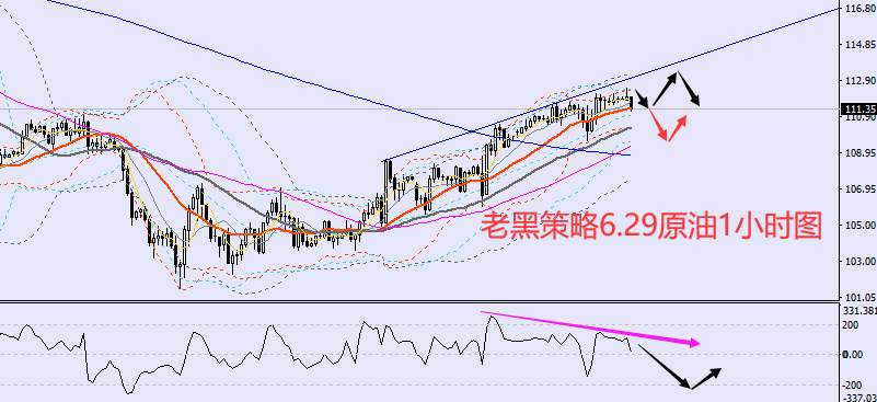 老黑策略：6.29外汇、黄金、原油分析策略