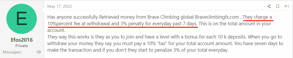 Alert: Traders Revealed Brave Climbing Global Capital is a FX Scam