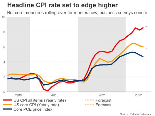 Dollar Goes on a Rampage ahead of US Inflation Report