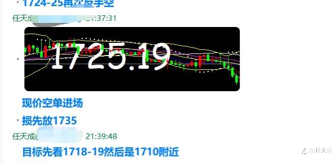 任天成:7.14黄金探底回升