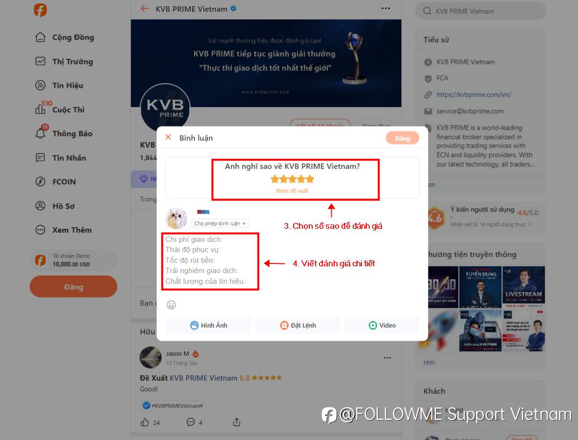 Đánh Giá Nhà Môi Giới | Giải Thưởng Lên Đến 200 FCOIN