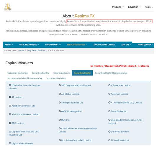 Scam Alert! Beware of the Fraudulent Offshore Broker RealmsFX